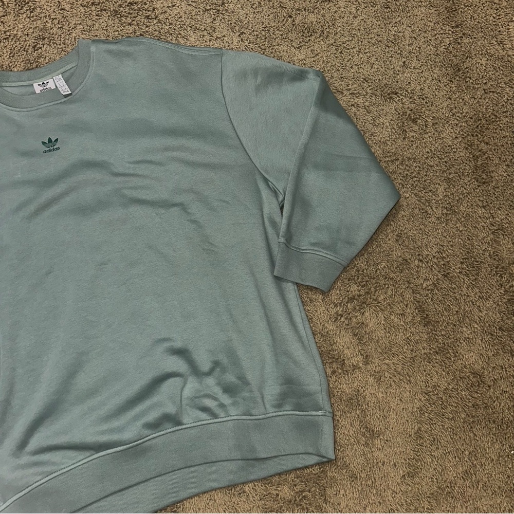 Women’s Adidas Essentials Oversized Sweatshirt Si… - image 3